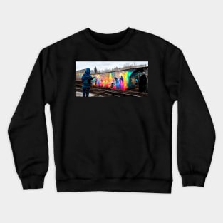 Graffiti Wall Crewneck Sweatshirt